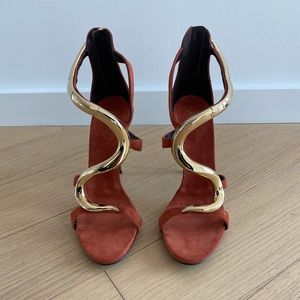 Giuseppe Zanotti Snake Sandals